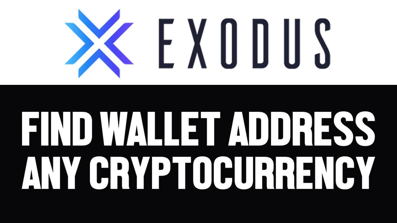 How To Find Your Wallet Address on Exodus (Find Bitcoin Wallet Address)