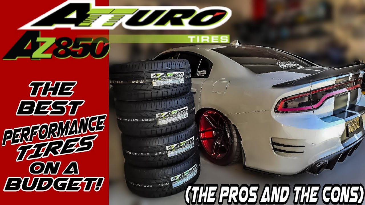 ATTURO AZ850 TIRES | The Best Performance Tires On A Budget | *AND THE LONGEST BURNOUT I'VE DONE*