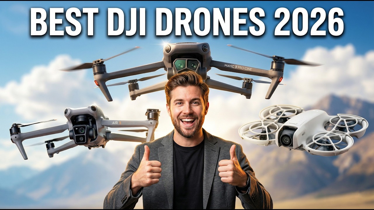 ✅ Best DJI Drone 2026 [Watch This Before You Make a Choice!]