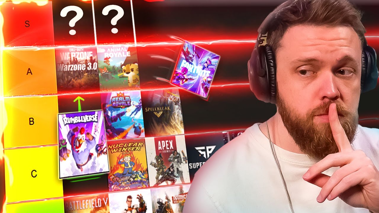 Ranking EVERY Battle Royale Game!