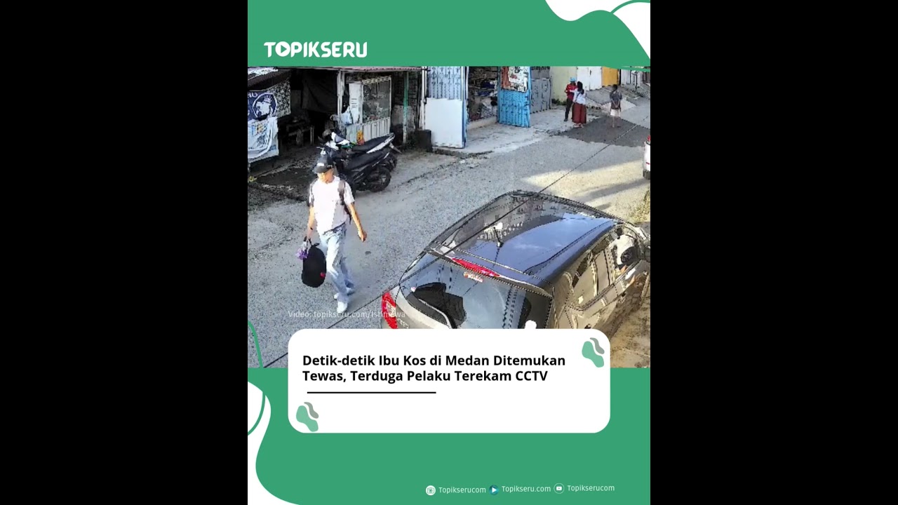 PELAKUNYA Malah Jalan Santai⁉️ #medan #peristiwa #sumut