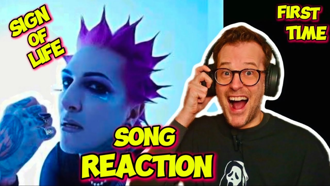 Motionless In White - Sign Of Life - FIRST TIME REACTION