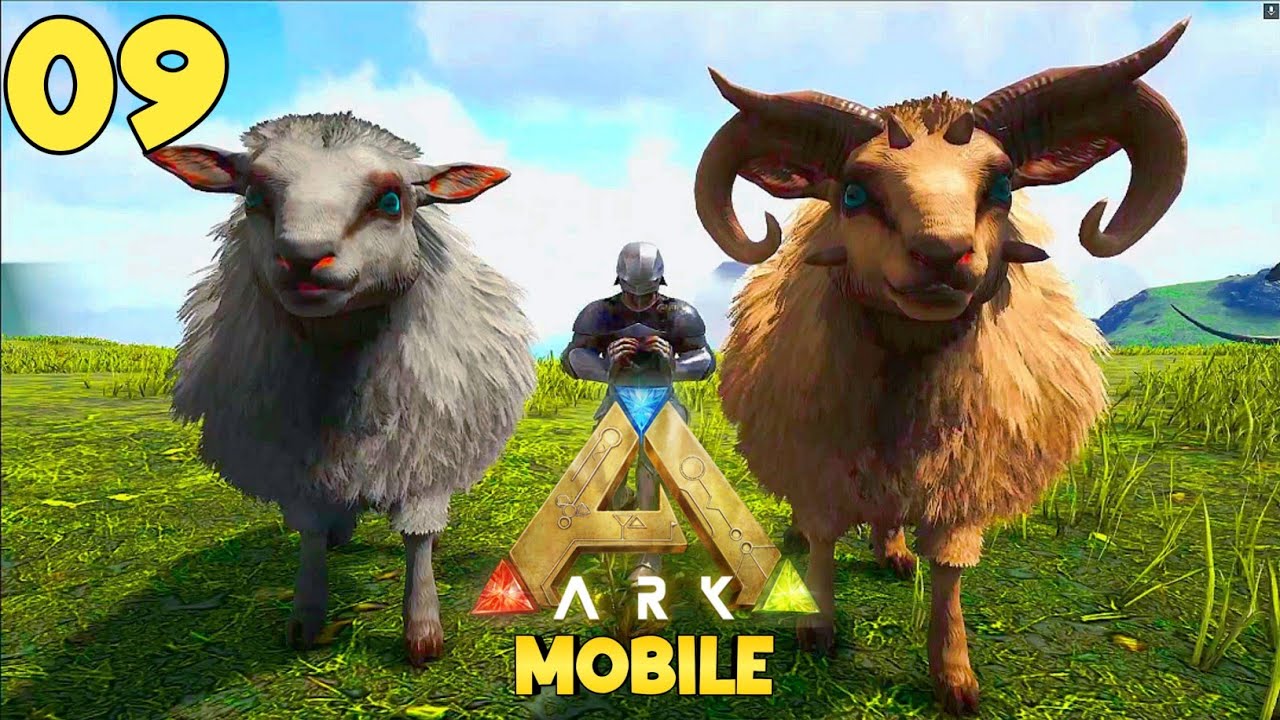 Ajao bakari pakadne chale🐐| Ark Mobile Ragnarok | 09