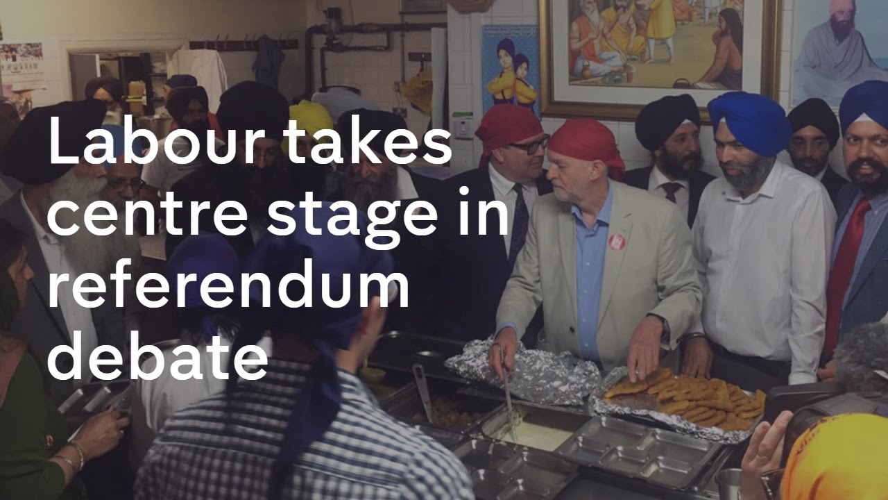 EU Referendum: Tony Blair and Jeremy Corbyn urge voters to Remain