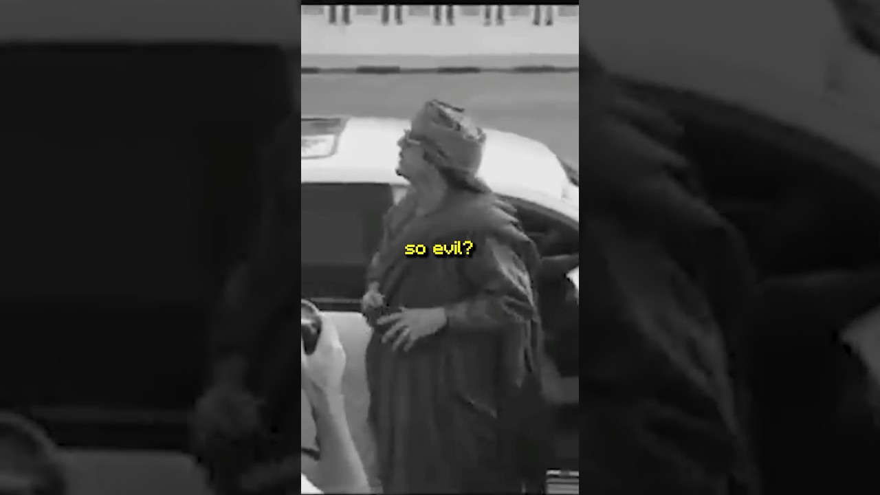 Evil Things Gaddafi Did