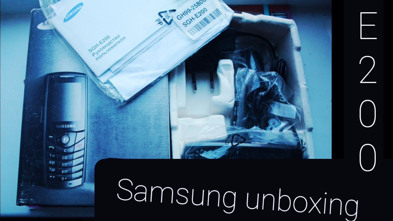SAMSUNG E200 Old Stock Original UNBOXING ONLY [4k]