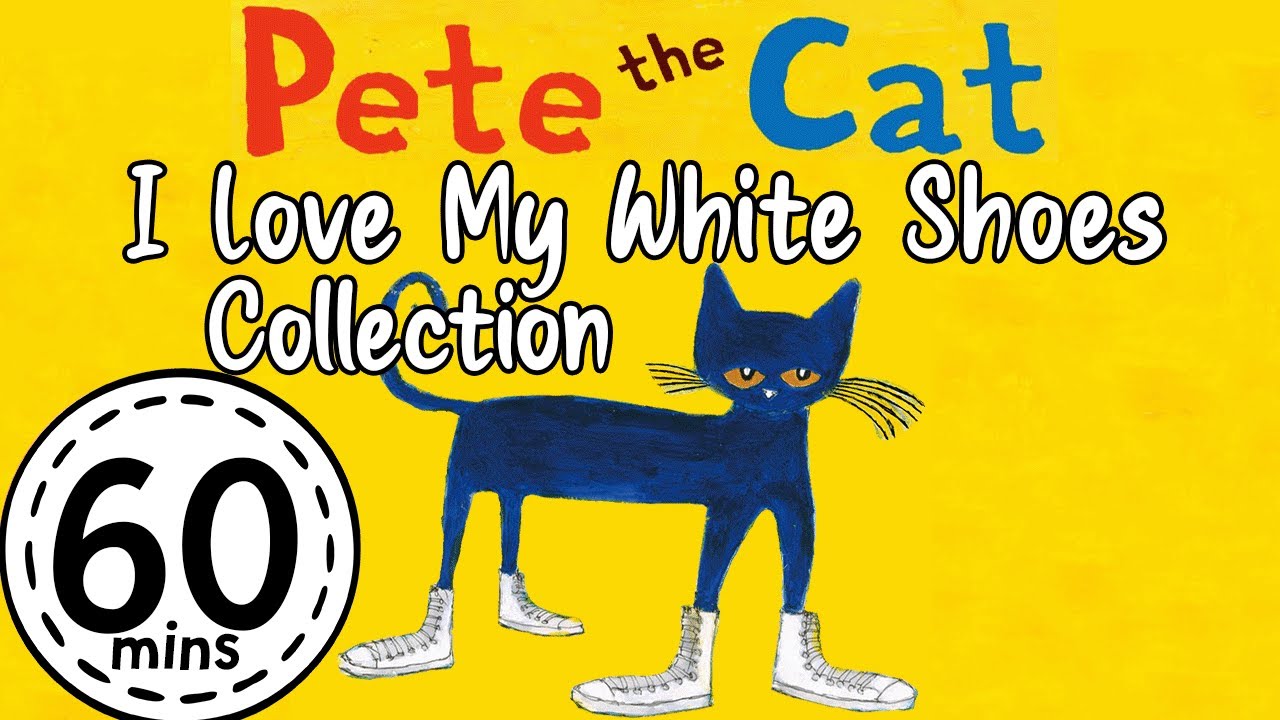 Pete The Cat I Love My White Shoes Collection | Pete The Cat Read Aloud English Story Book!!