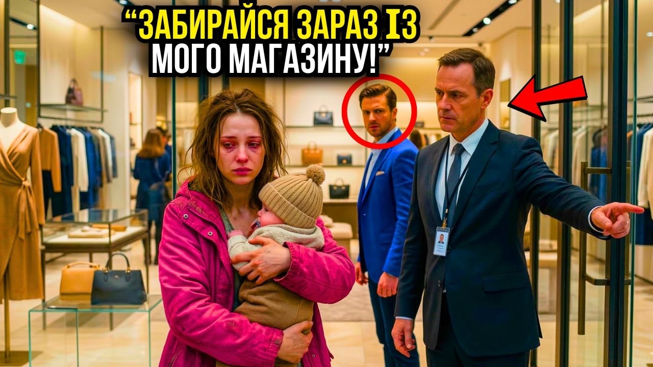 “ЦЕ НЕ МІСЦЕ ДЛЯ ТЕБЕ” КАЖЕ МЕНЕДЖЕР ЛЮКСОВОГО МАГАЗИНУ, ПРИБИРАЛЬНИЦЯ ПОВЕРТАЄТЬСЯ ЗІ СВОЇМ БОСОМ І