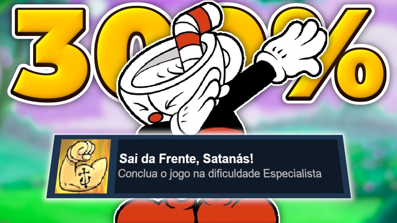 Eu peguei TODAS as conquistas de Cuphead, essa é a história.
