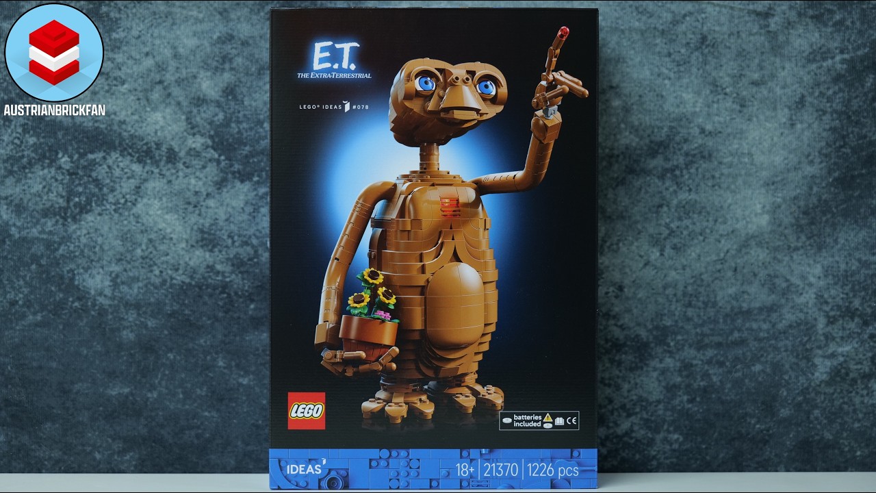 LEGO Ideas 21370 E.T. the Extra-Terrestrial &ndash; Recenzja i szybkie budowanie LEGO