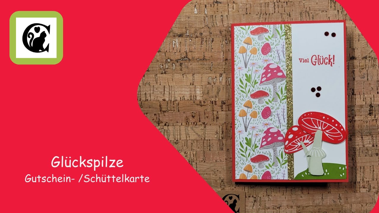 Glückspilze | Gutschein-/Schüttelkarte | Stampin'Up!®