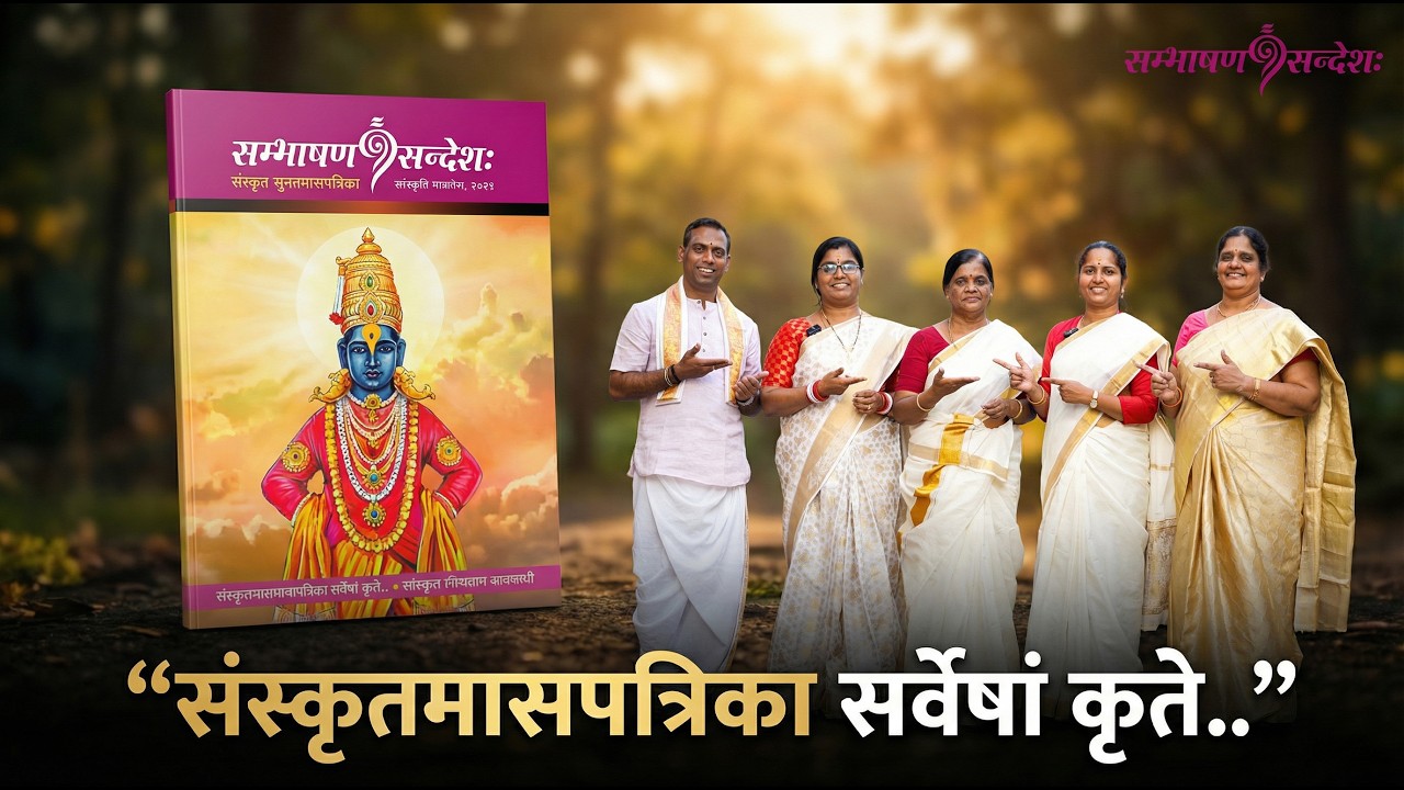 संस्कृतमासपत्रिका सर्वेषां कृते | Sambhashana Sandesha – Sanskrit Magazine for Everyone