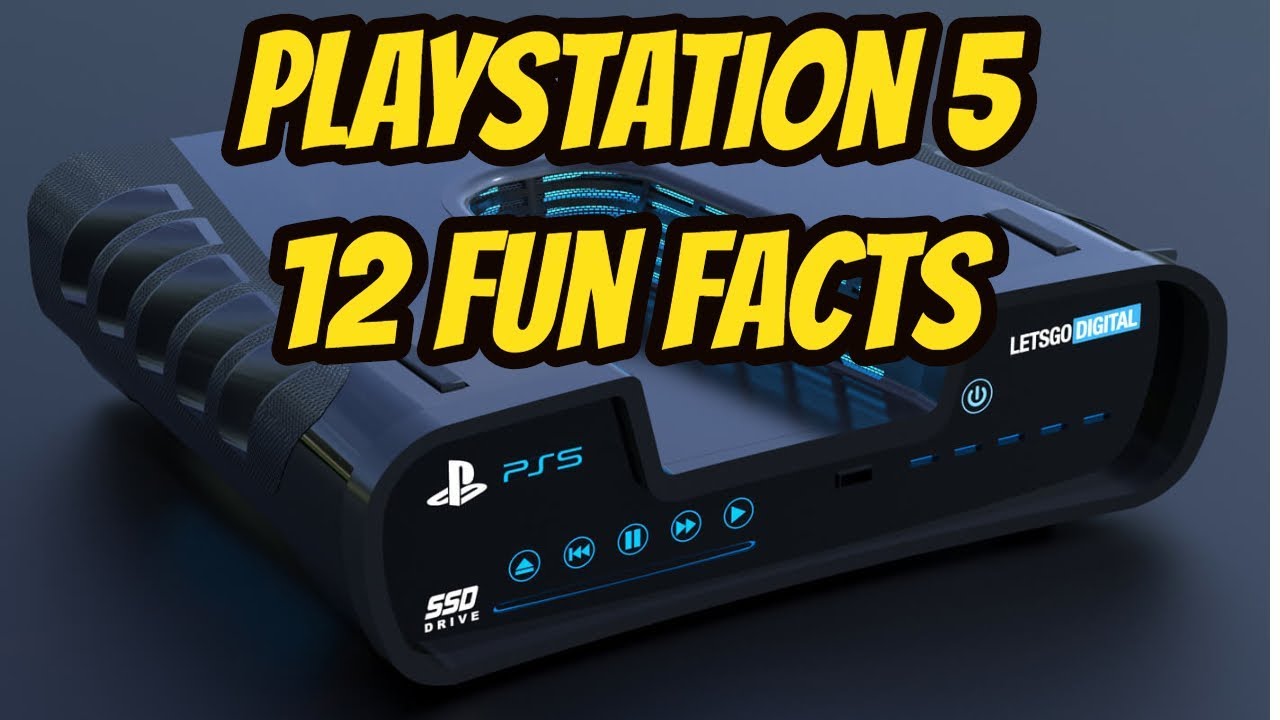 PlayStation 5 - 12 Fun Facts and Features