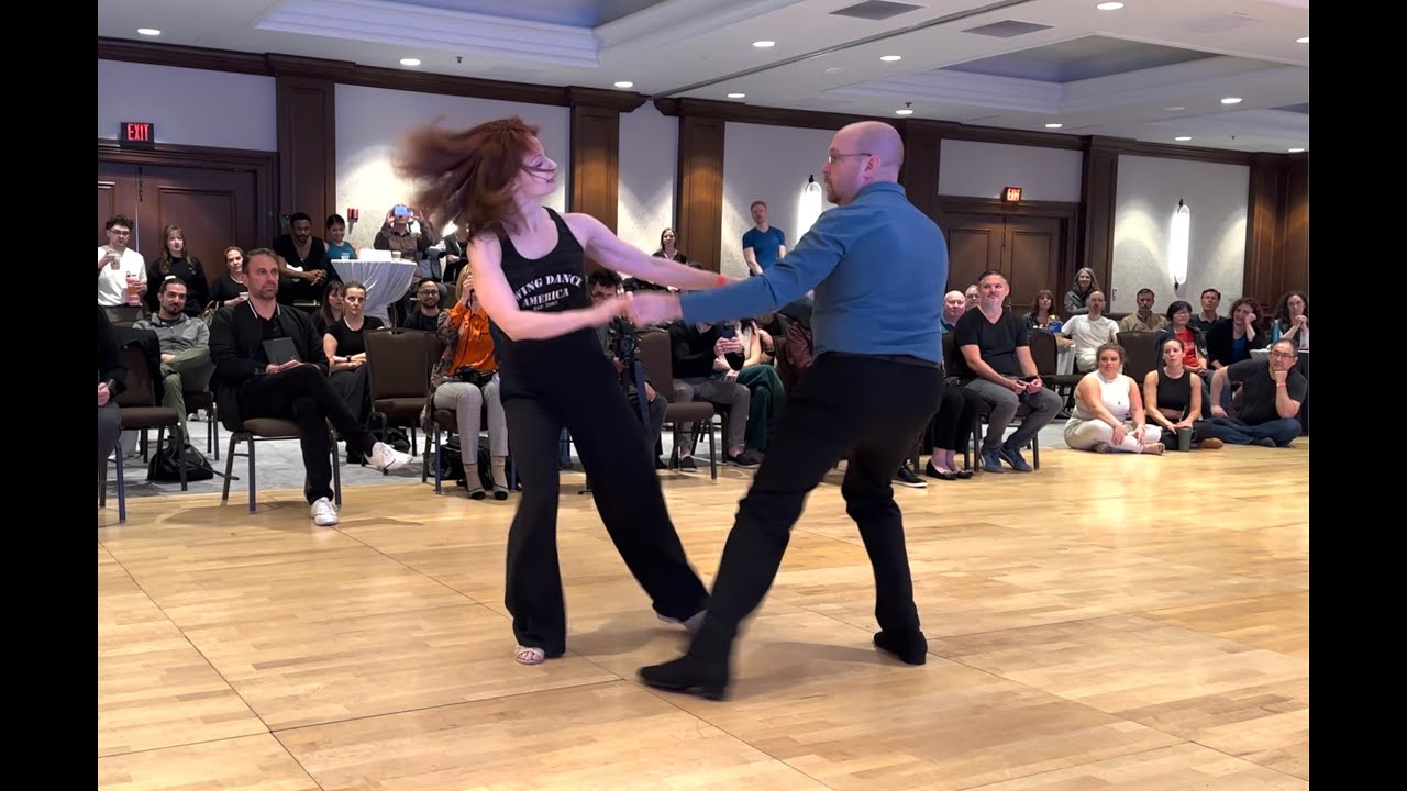 Matt Auclair & Chantelle Pianetta | 1st Place Strictly Swing Dance America | West Coast Swing Improv