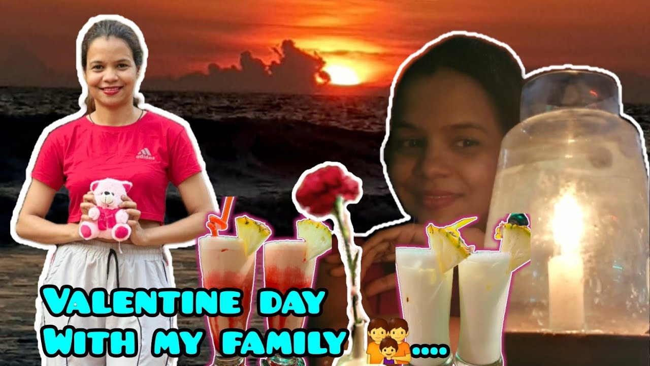 Valentines day with my family 👪....#food #music #fun.