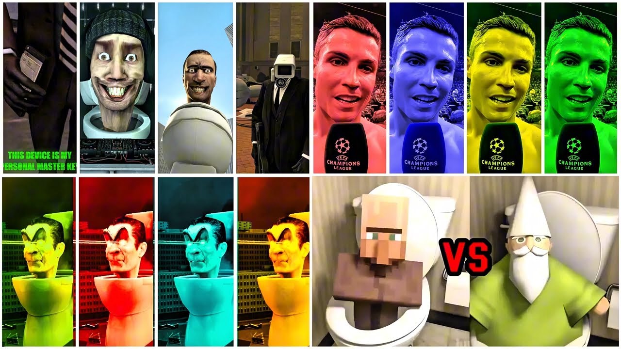 SKIBIDI TOILET MEGA BATTLE🎶