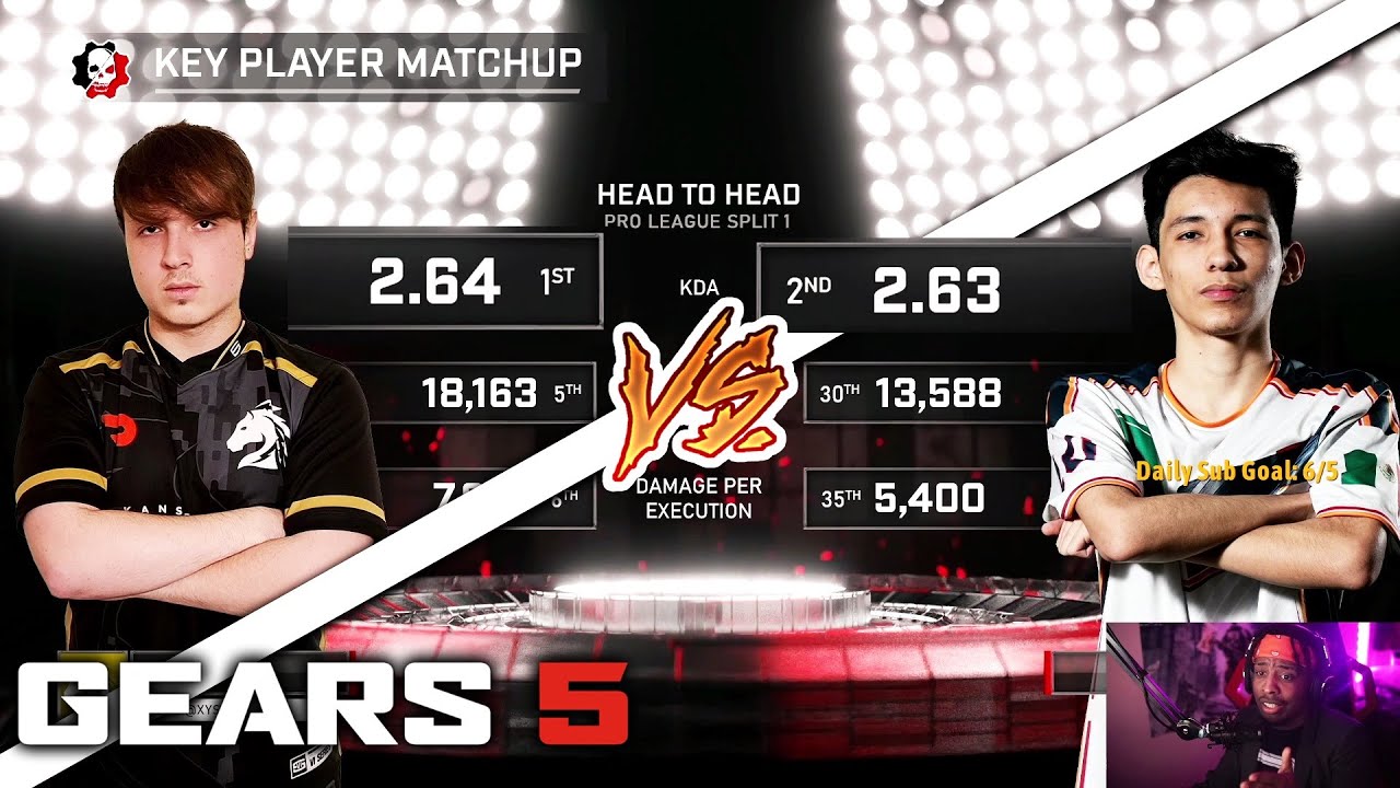 Лучший игрок Gears of War против второго лучшего игрока | eUnited против PionersGG | Комментатор ...