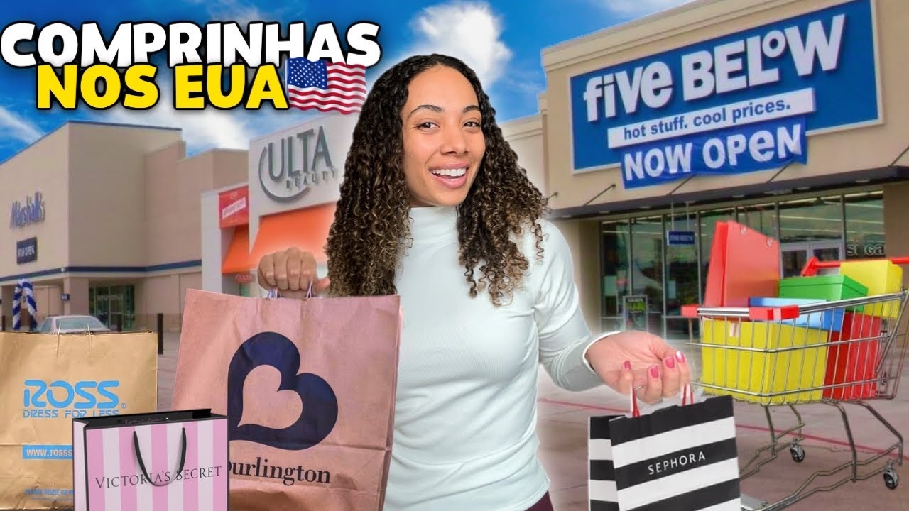 GASTEI TODO O MEU DINHEIRO EM COMPRAS NOS ESTADOS UNIDOS! 