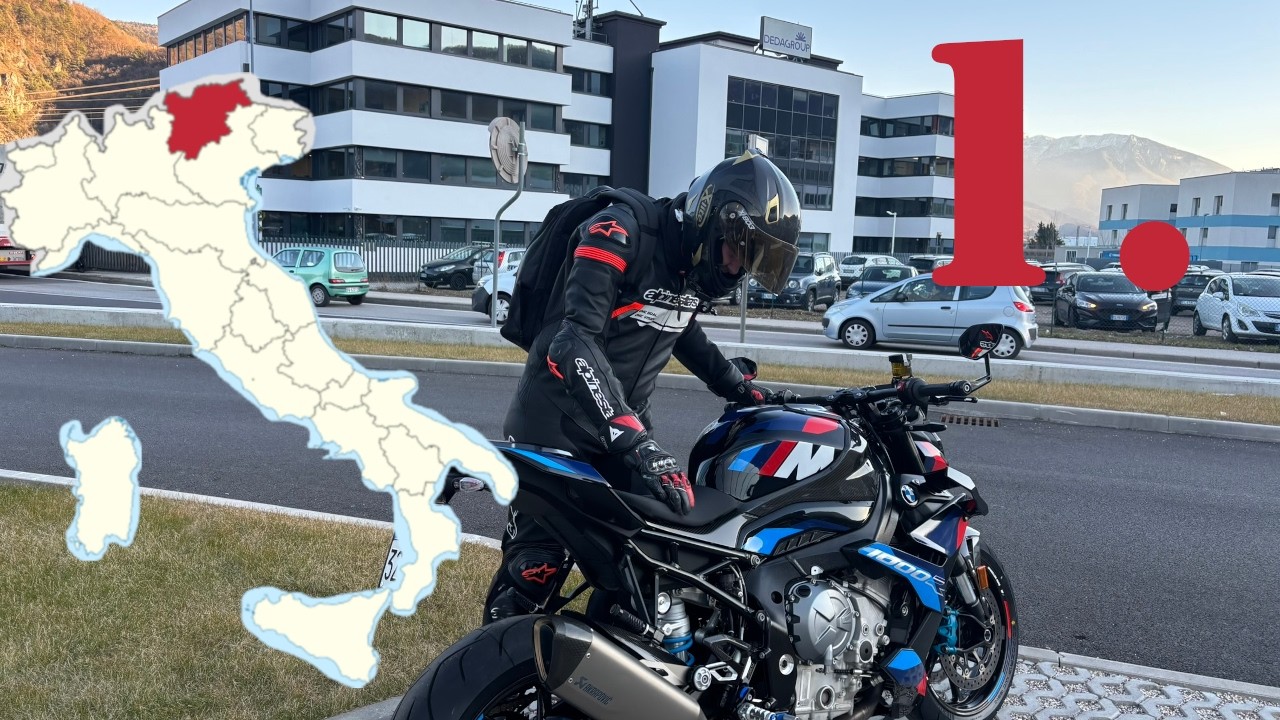 The first BMW M1000R in Trentino Alto Adige / Südtirol | Pure engine sound