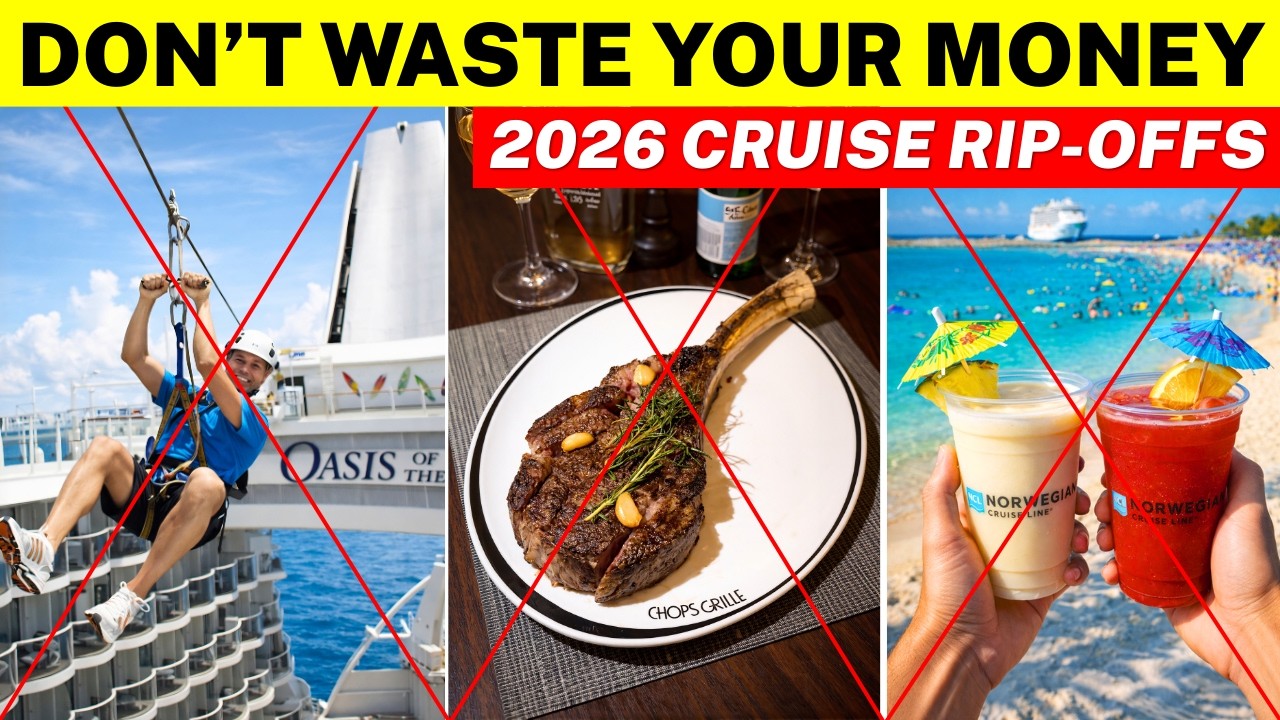 10 NEW Cruise Rip Offs You Must Avoid in 2026