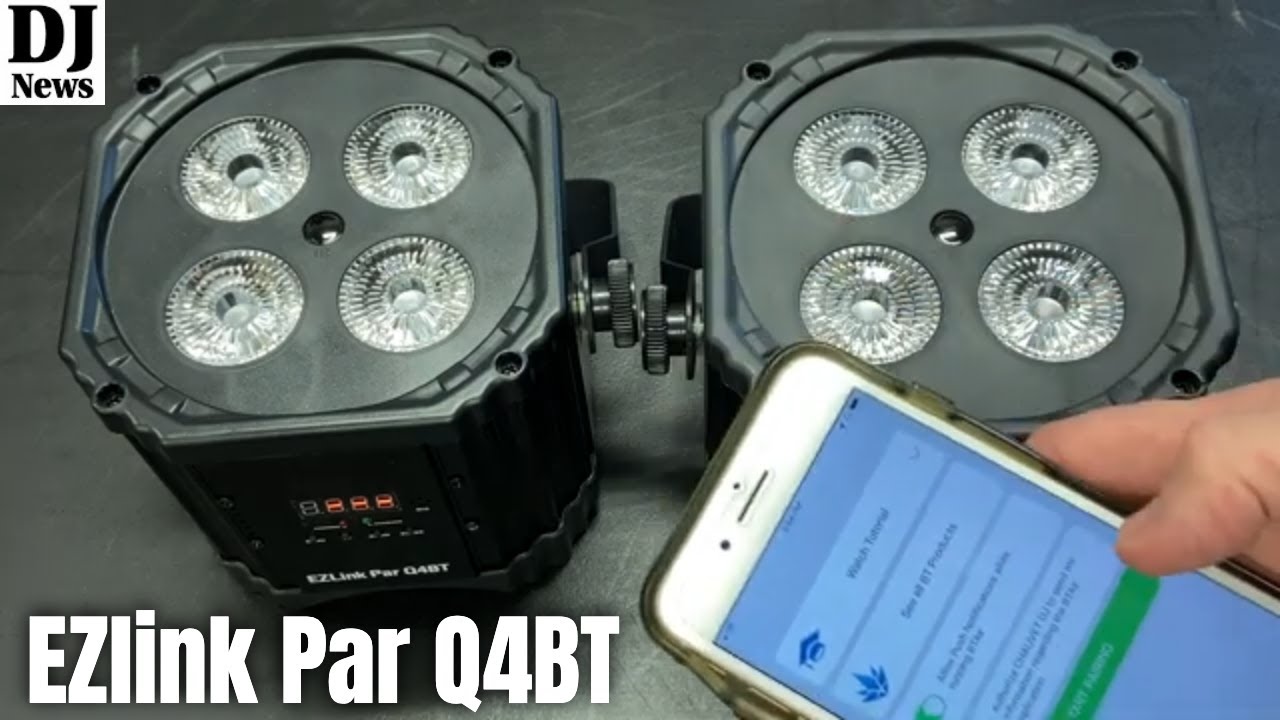 Easy Battery Powered Uplights For Mobile DJs the Chauvet DJ EZlink Par Q4BT with John Young