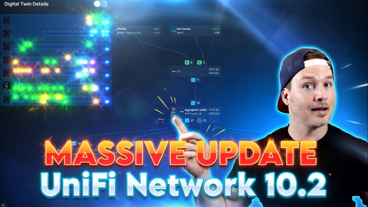 UniFi Network 10.2 : Digital Twin Infrastructure, Device Supervisor And More!!