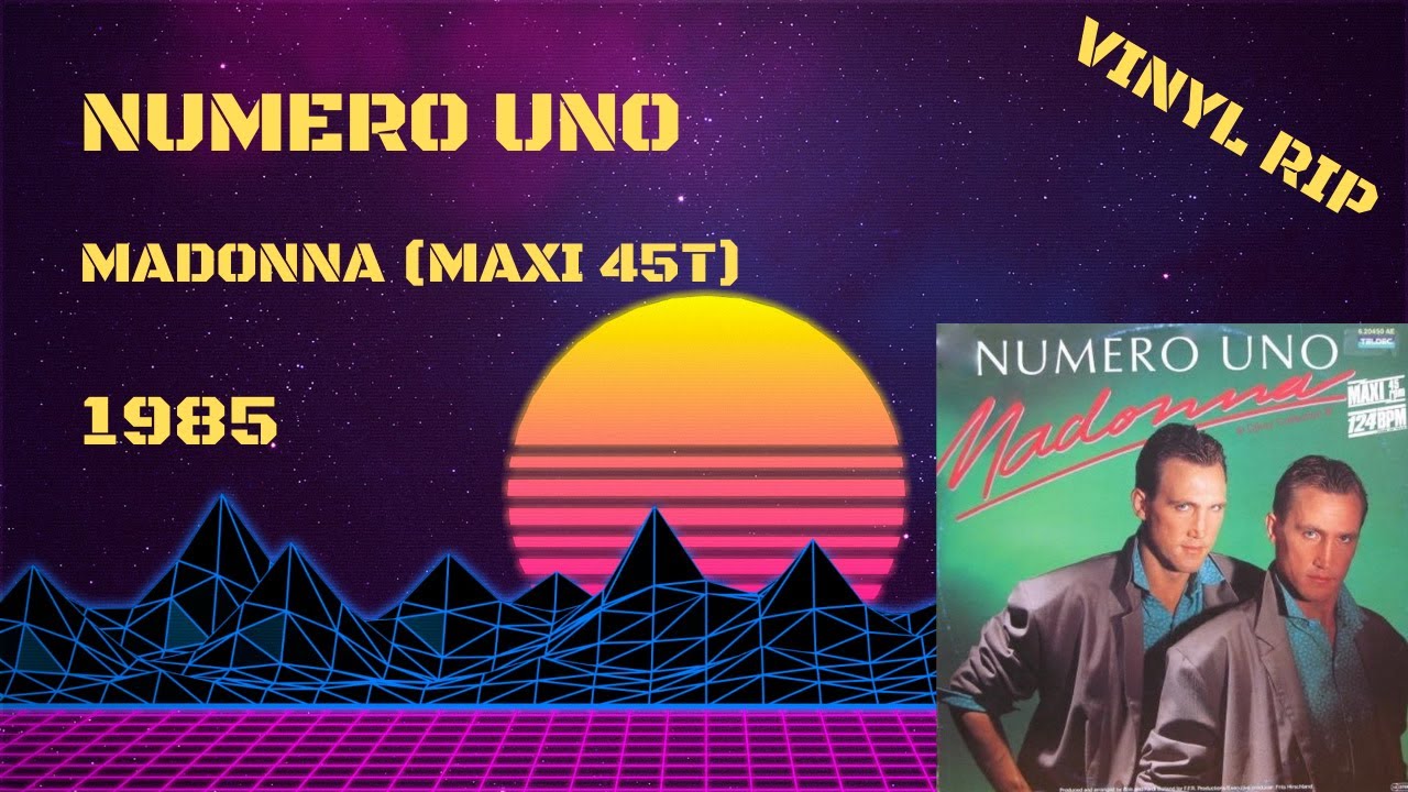 Numero Uno - Madonna (1985) (Maxi 45T)