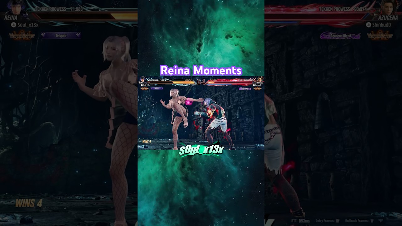 Headbutt! #shortsadoptme #shortsvideo #gamer #tekken #tekken8 #reinamishima