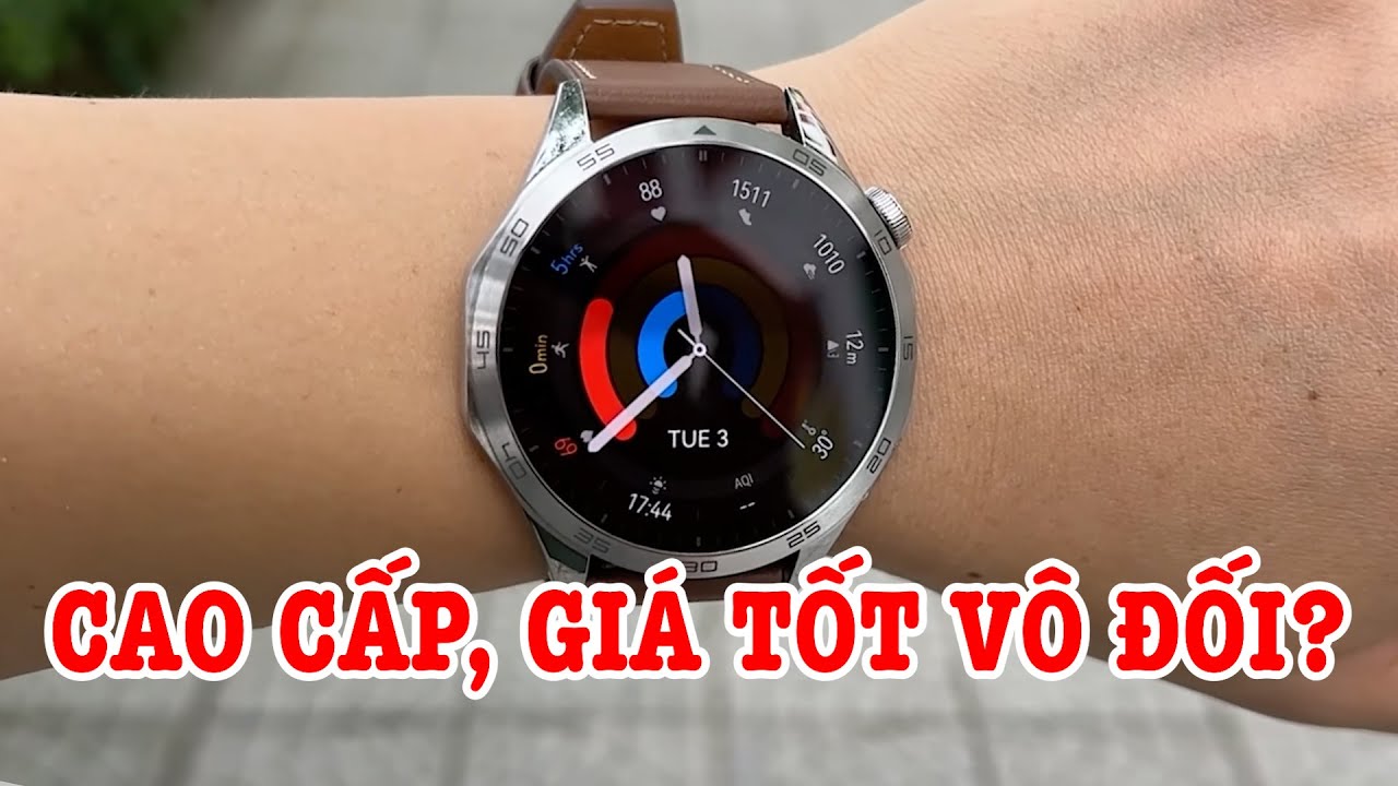 Đánh giá Huawei Watch GT4 : Đồng hồ Đẹp, Mạnh và GIÁ CỰC TỐT!