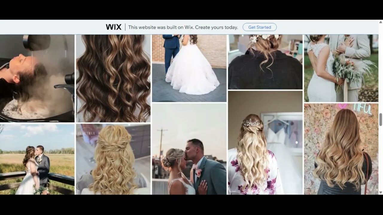 Hair Salon & Barber Shop Wix Website Template | Modern Booking-Ready Design