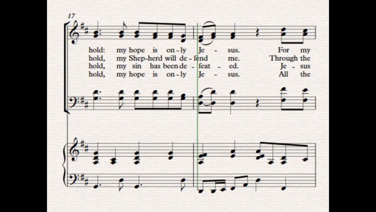 Yet Not I But Through Christ In Me I Piano Accompaniment I Lyrics & Notes