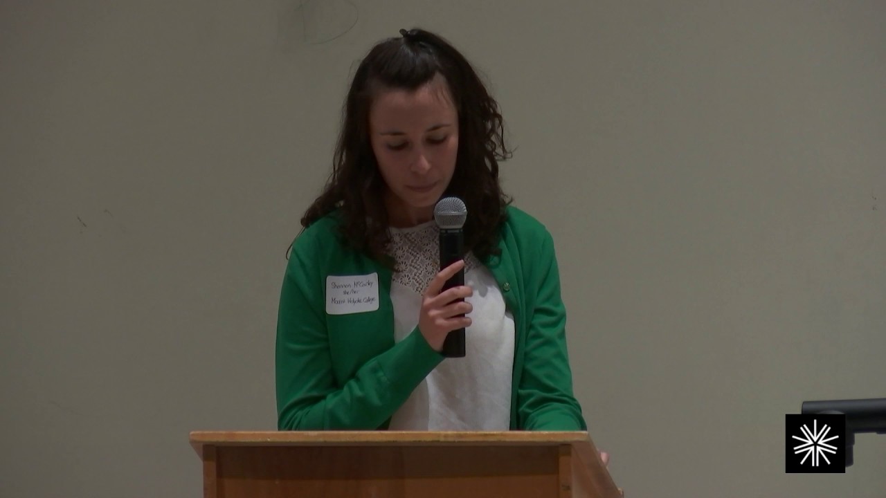 Five College Student Symposium - Shannon McCarley (Spanish, Mount Holyoke College)