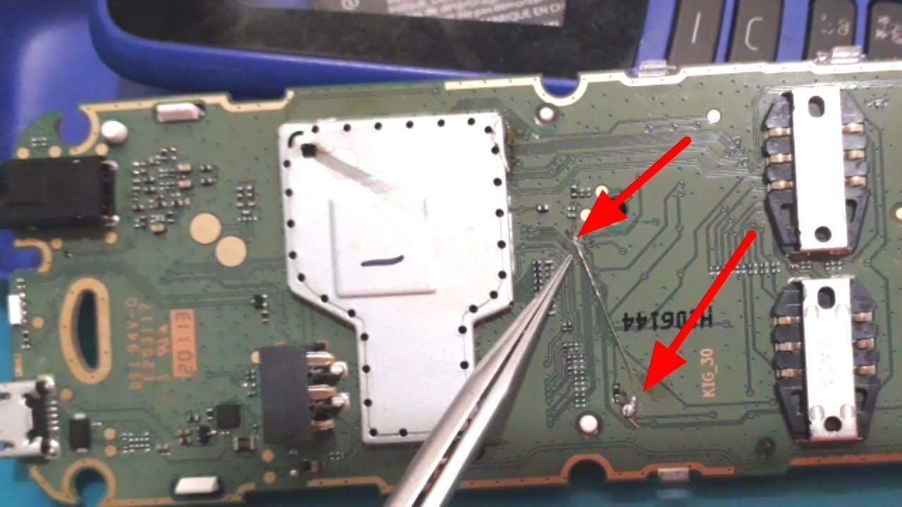 Nokia Ta 1174 Power Button Not Working / Nokia 105 Power Key Problem Jumper Solution