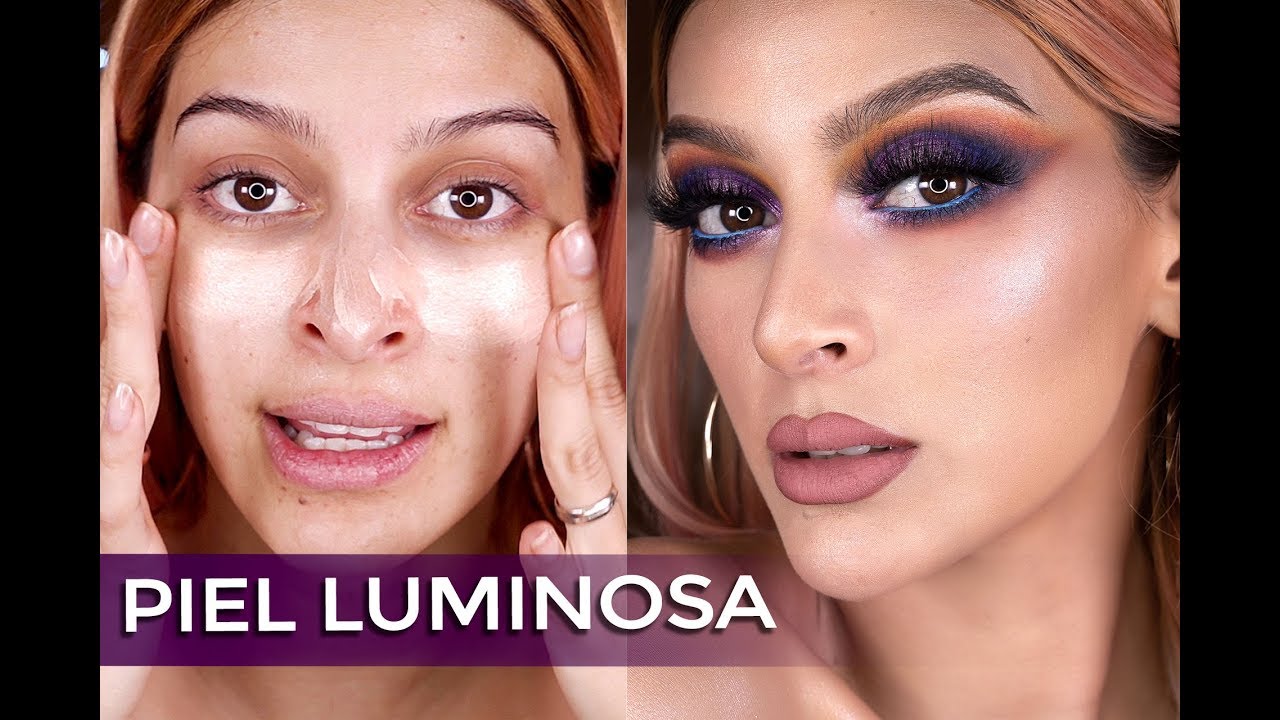 COMO APLICAR BASE DE MAQUILLAJE CON ILUMINADOR LIQUIDO