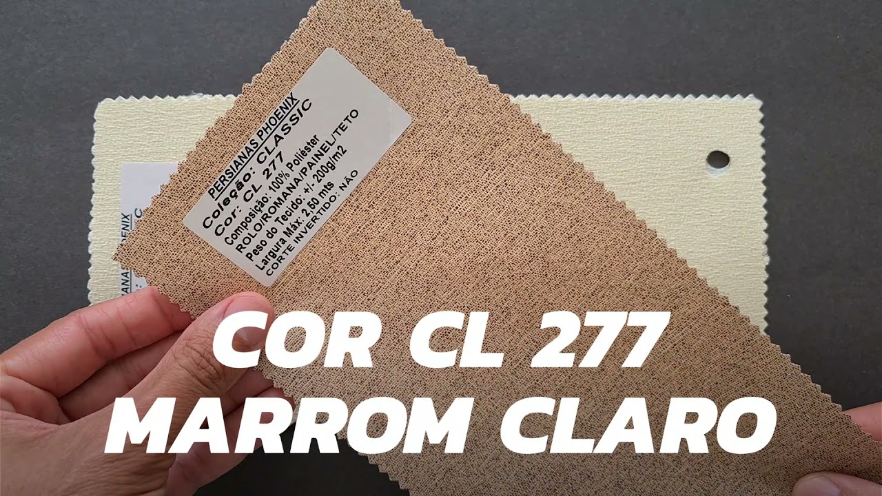 Amostras Cole&ccedil;&atilde;o Classic - OnLine Persianas