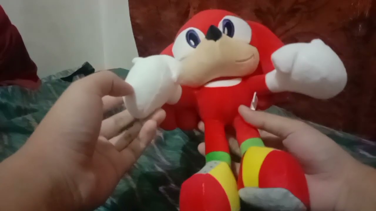 New remake knuckles plush unboxing