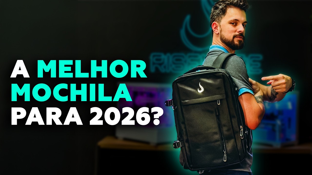 COMPACTA MAS MUITO ESPA&Ccedil;OSA! MOCHILA RISE MODE STYLE 03