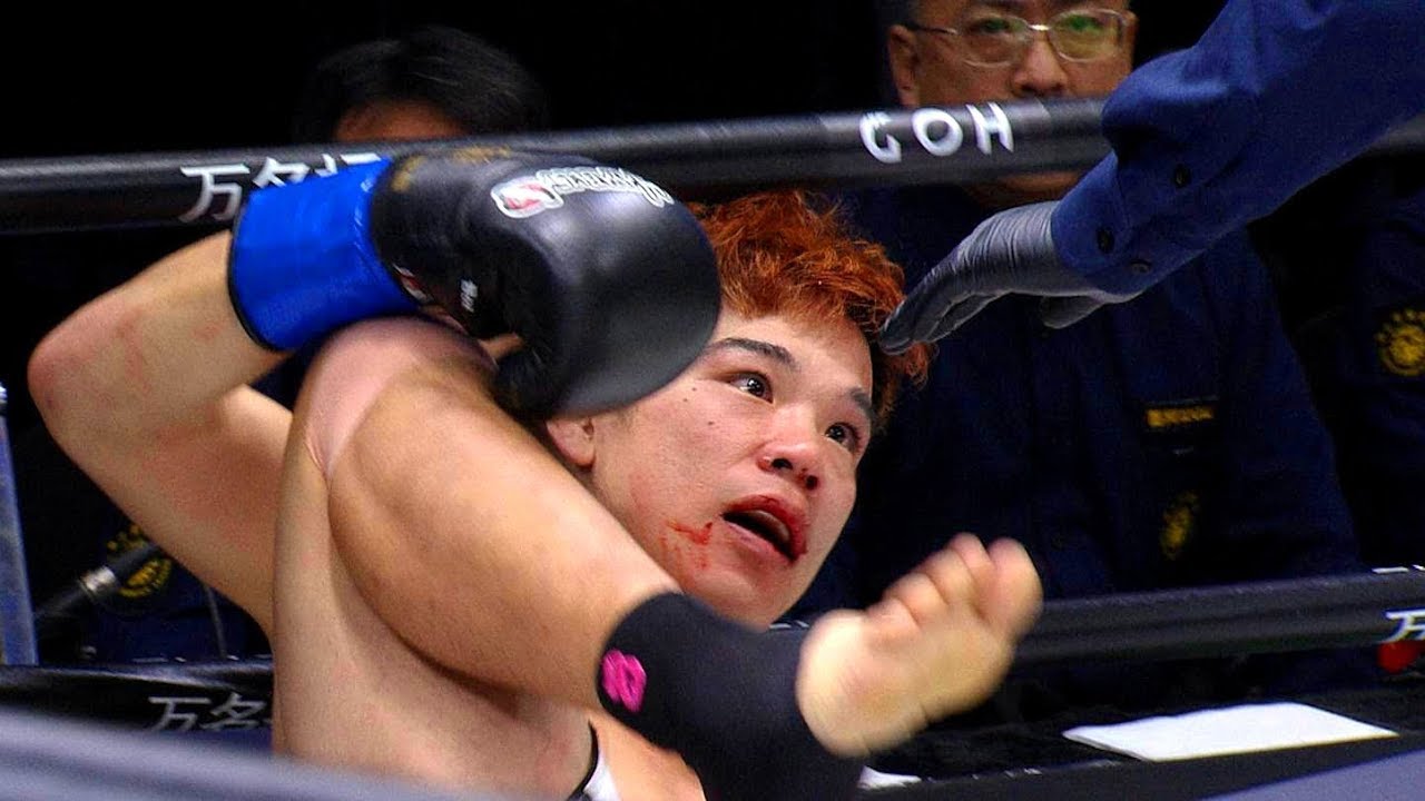 Chinese fight proud Qiu Jianliang wonderful KO moments