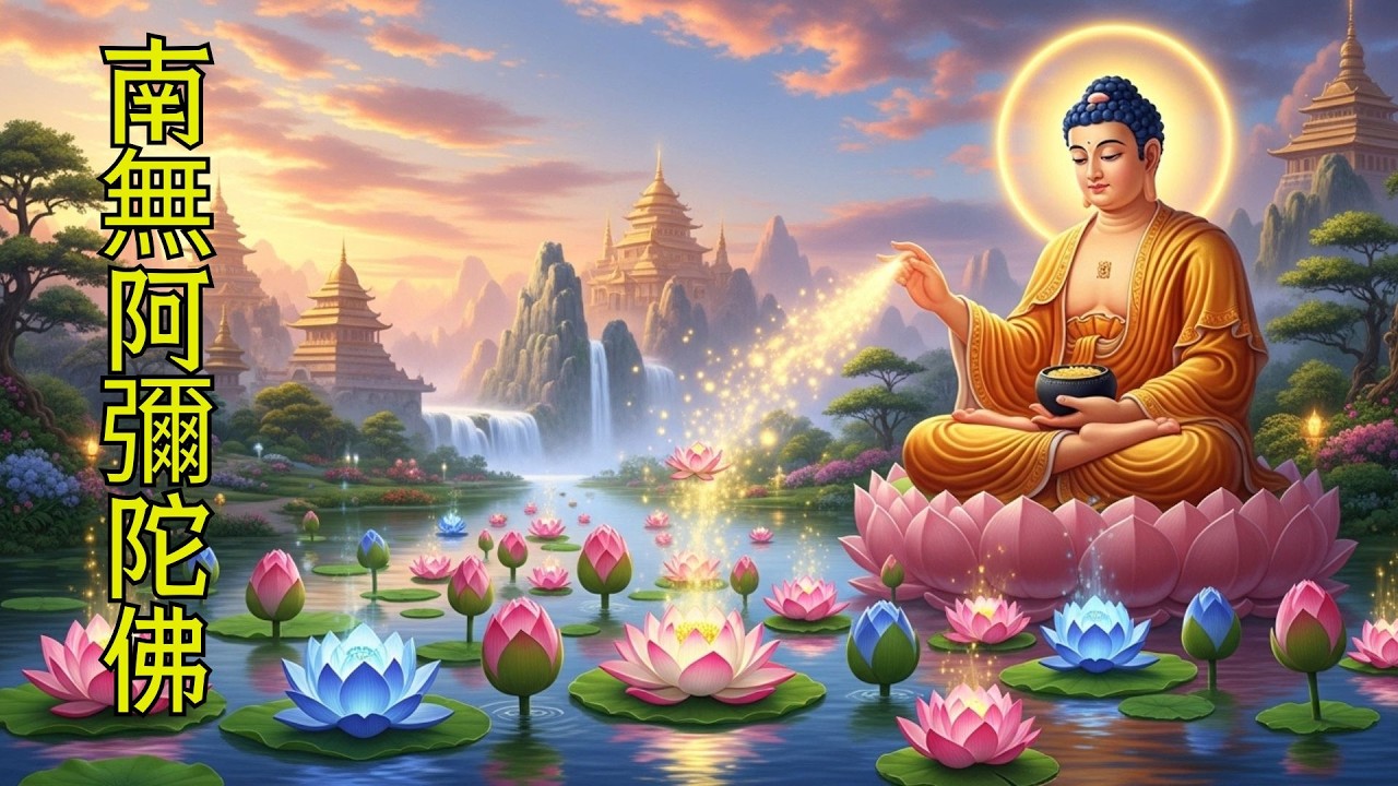 NAMO AMITUOFO（南無阿彌陀佛）｜清淨念佛聖號 · 靜心禪修 · 一心稱念 · 安定身心 · 福慧圓滿