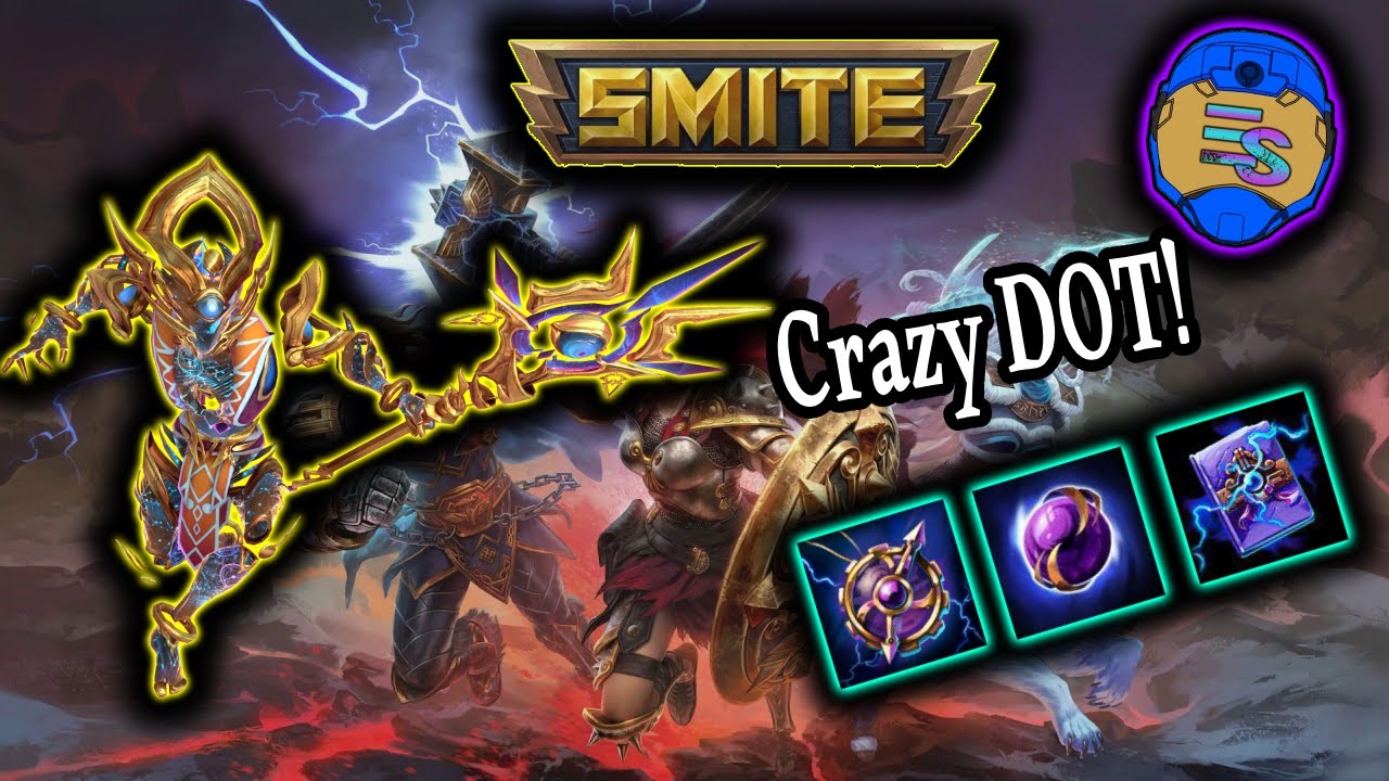 Ah Puch has OP DOT  #smitegame #smite #slash #ahpuch #evilerspartan