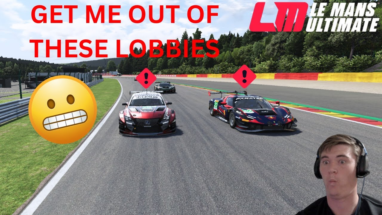 Can i get out of the warning lobbies? Le Mans Ultimate