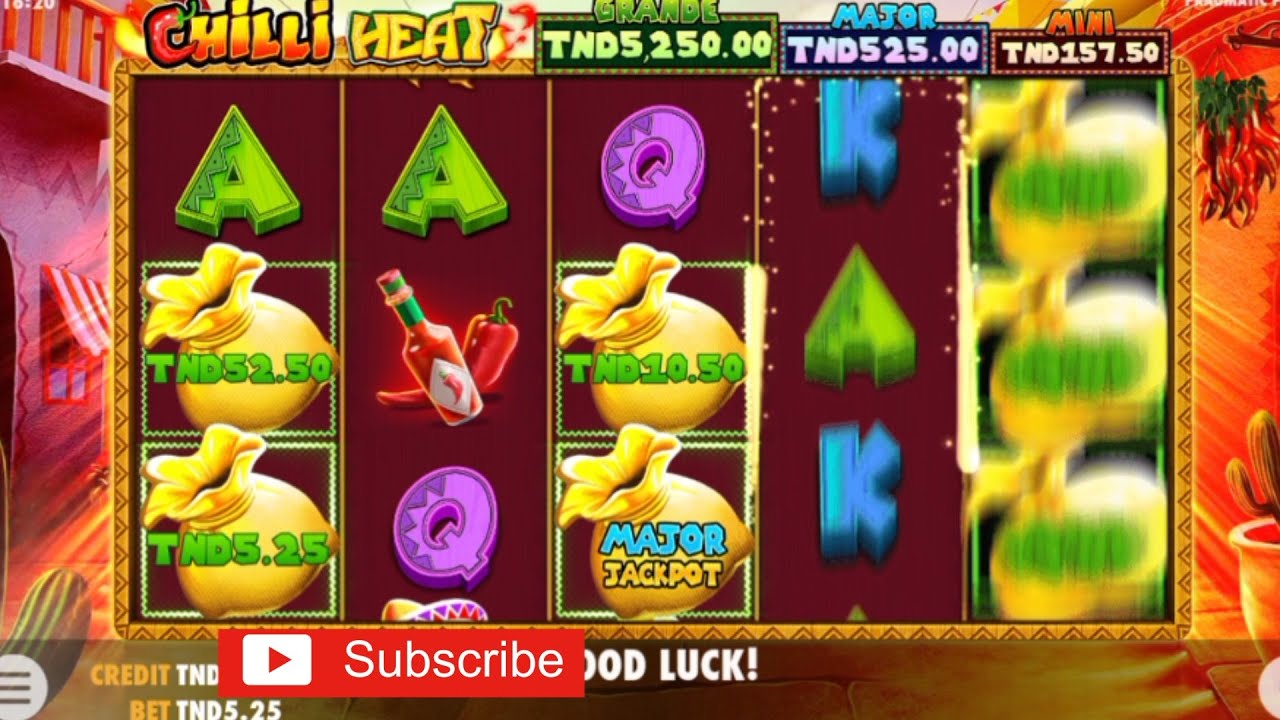 Chilli Heat Bonus Big Win عكعك بالفلوس
