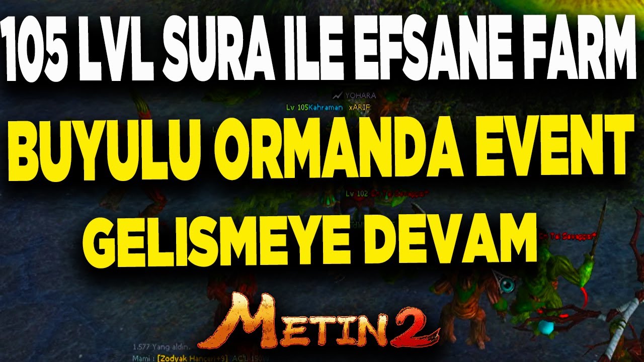 BÜYÜLÜ ORMANDA EFSANE FARM EVENT YAPMAK ÇOK ZEVKLİ  Metin2 TR Safir #22