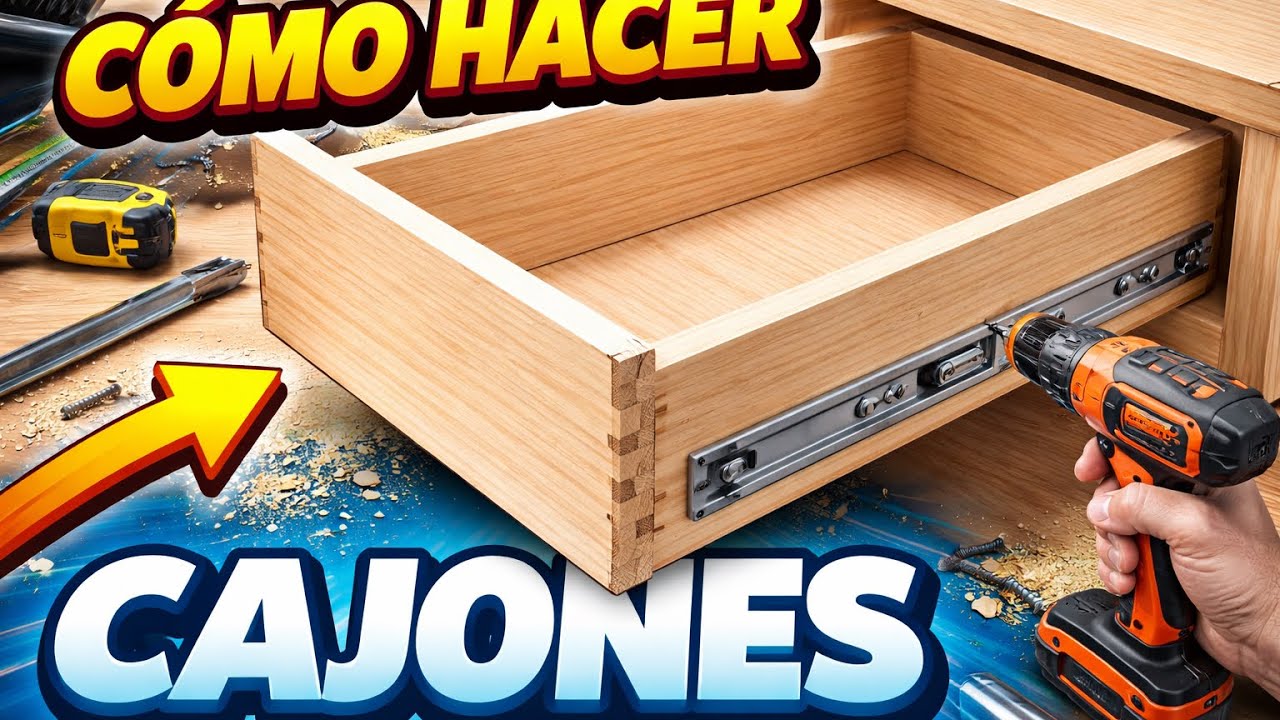 COMO HACER CAJONES | LA CARPINTERÍA MX