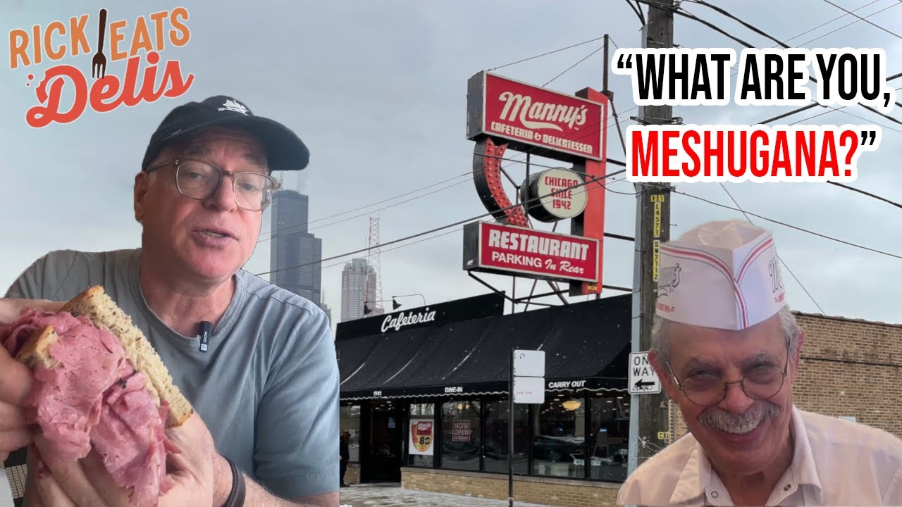 Classic Spot, But How's The Food? Rick Eats Manny's Deli in Chicago IL