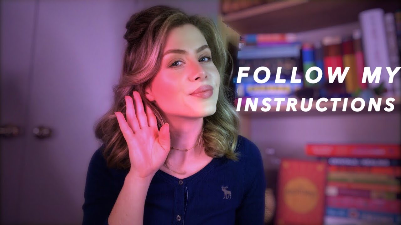 ASMR Follow My Instructions ☝️