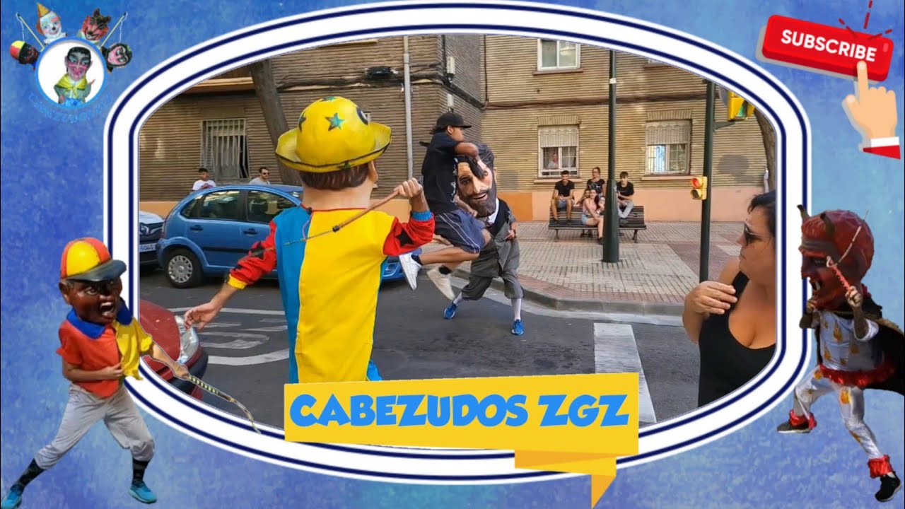 Cabezudos Las Fuentes (Tarde 21-08-2022)