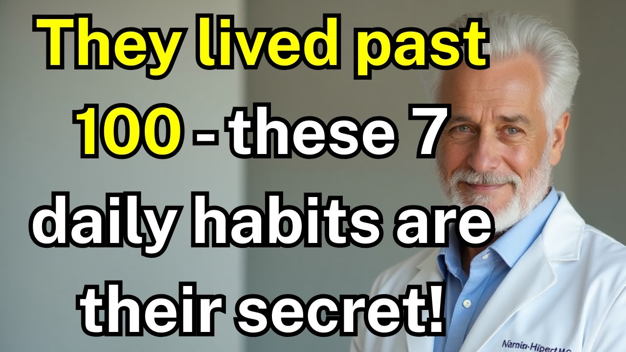 Centenarian Secrets: 7 Daily Habits of People Who Live Past 100 #LongevitySecrets #healthyaging