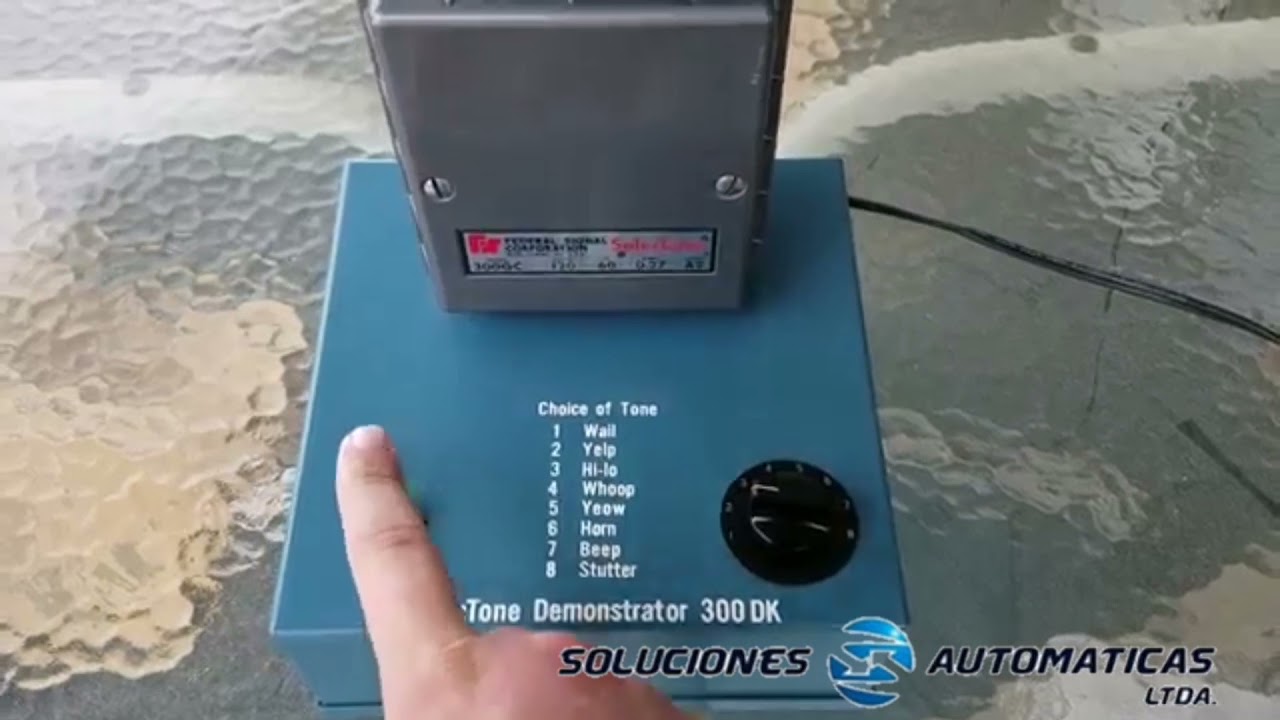 Sirena 300GC FEDERAL SIGNAL