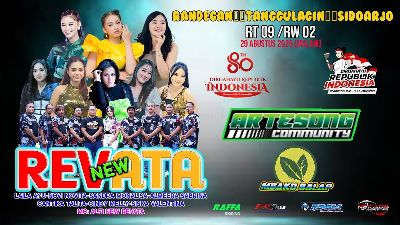 NEW REVATA || ALBUM ARTESONG-RANDEGAN-TANGGULANGIN || RIMBA PRO AUDIO